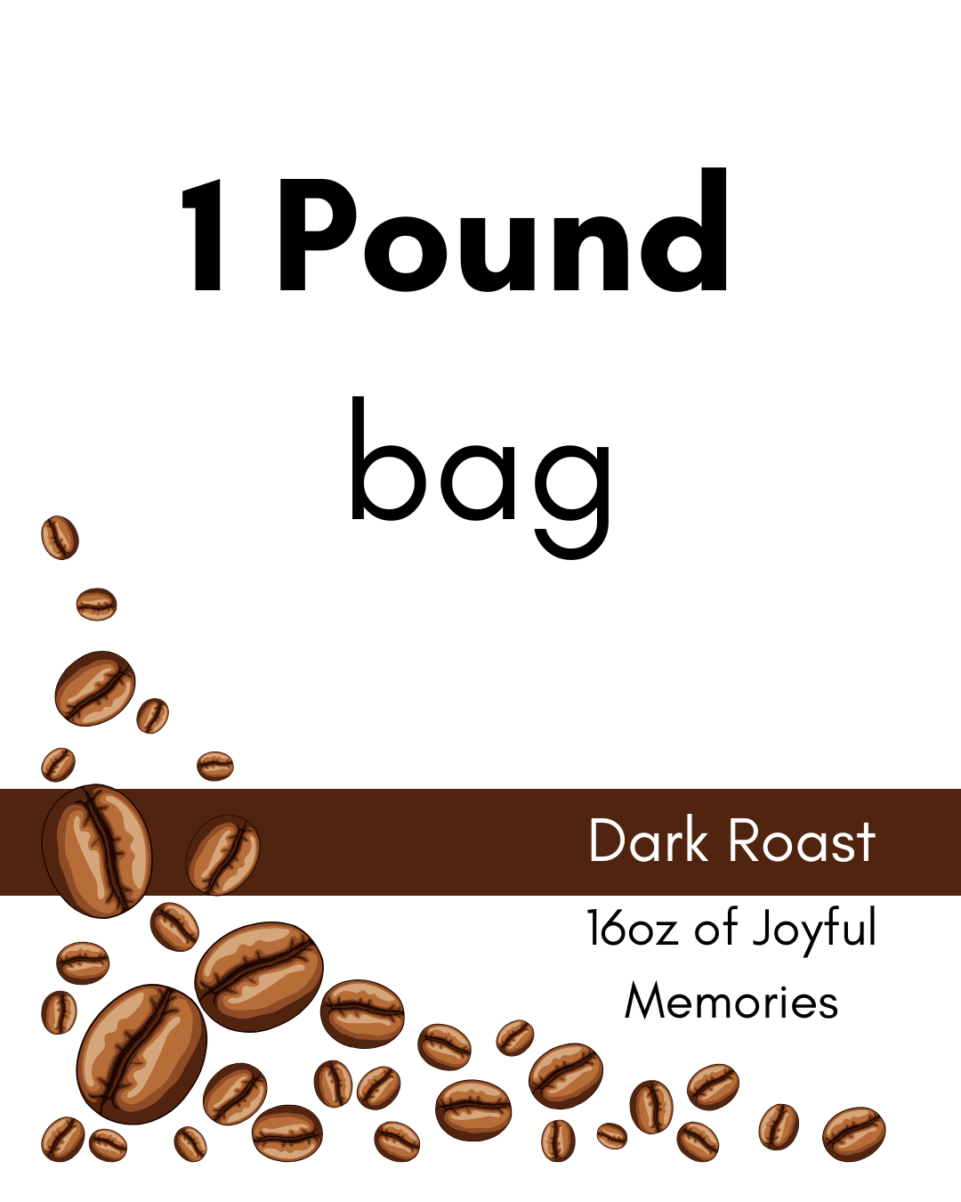 Dark - 1 Pound – Burlington Coffee Company