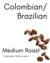 Load image into Gallery viewer, 8oz Specialty Coffee - Colombian/Brazilian Medium Roast